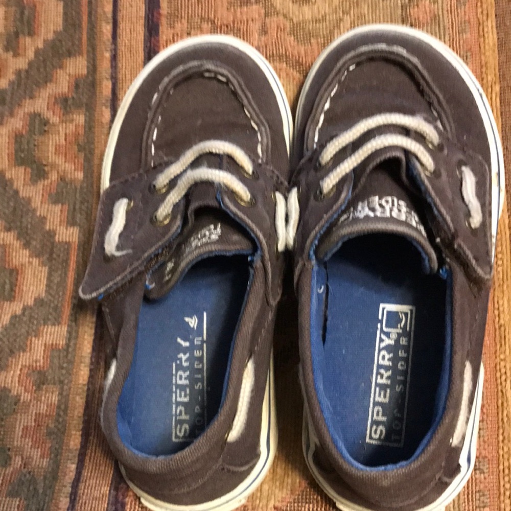 Toddler Sperry Navy shoes